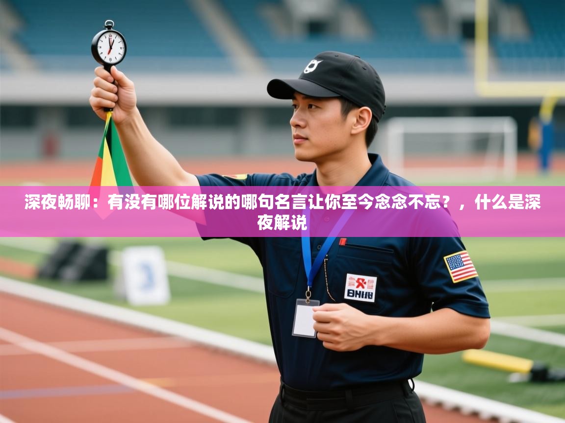 爱游戏娱乐app下载-深夜畅聊：有没有哪位解说的哪句名言让你至今念念不忘？，什么是深夜解说